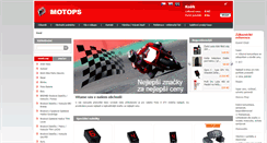 Desktop Screenshot of motops.cz
